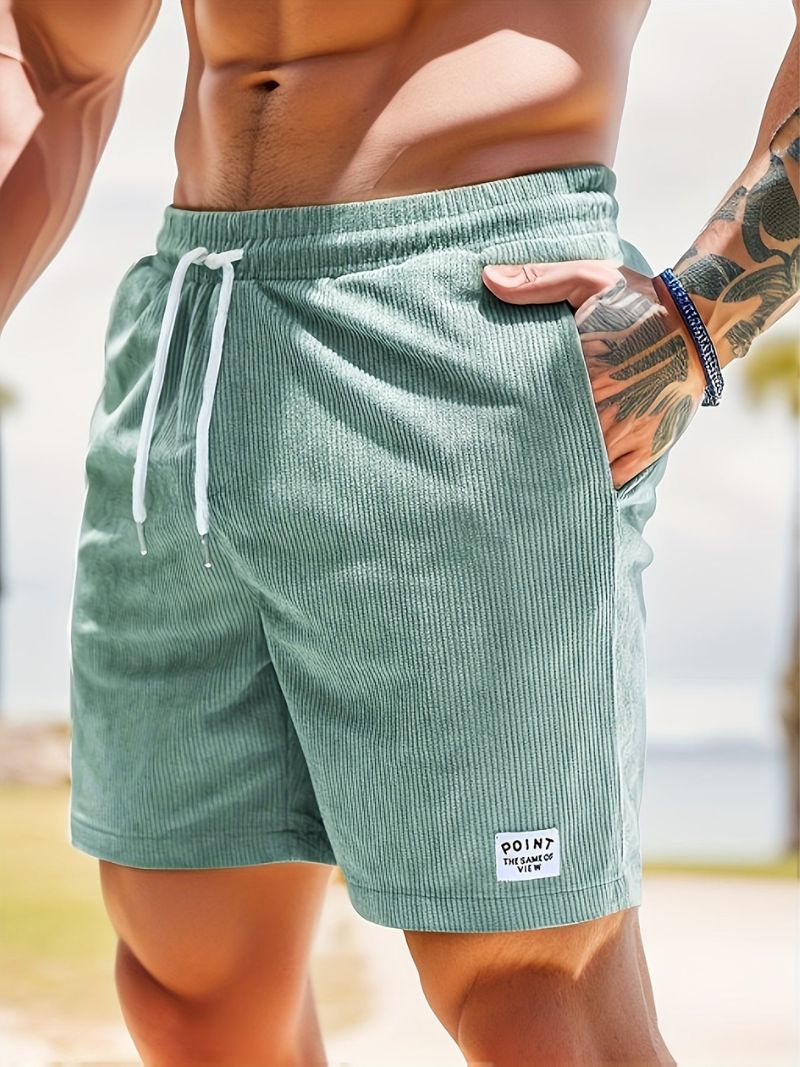 Roger™ - Lediga Sommarshorts För Män Med Dragsko