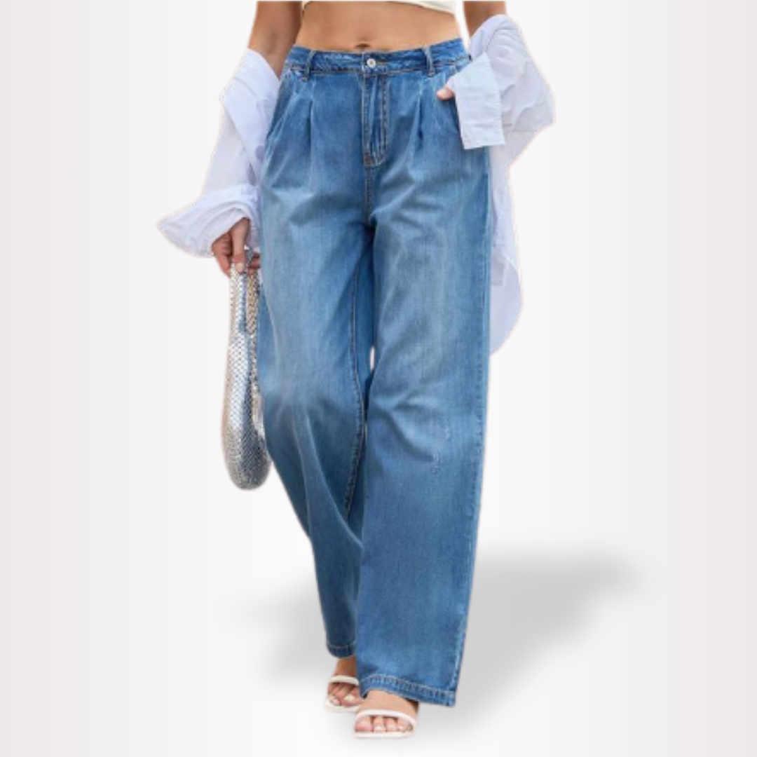 AMBER | STILIGA JEANS MED VID PASSFORM