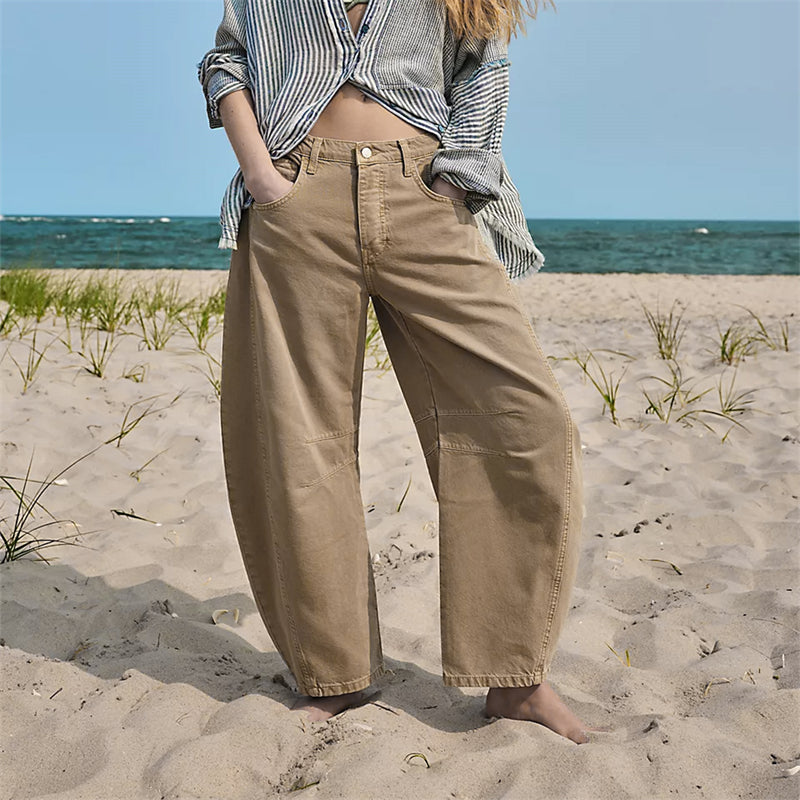 RIA | CHIC BRED-LÅNG JEANS